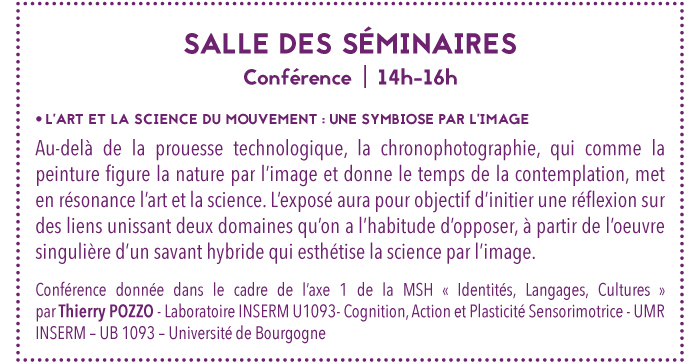 seminaires art science mouvement