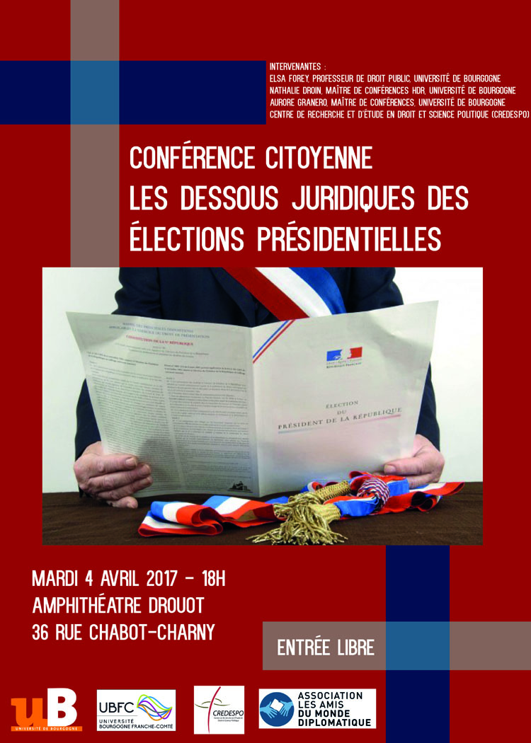 Affiche les elections presidentielle teille reduit