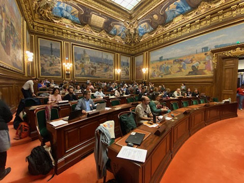 Séance dans les locaux du Conseil d’État de la 1re journée des 12es rencontres Mir@bel