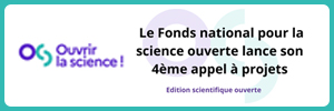 DIAMANT/SAVANT lauréat du 4e appel à projet “Édition scientifique ouverte” du Fonds national pour la science ouverte