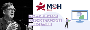Traitement à 360° du fonds d’archives Bruno Latour